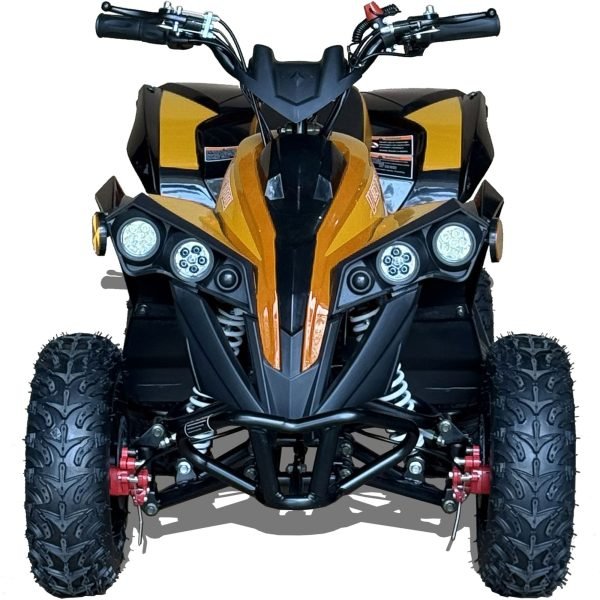 MT-E-Bully-36v-1000w_Orange_3 MotoTec E-Bully 36V/15Ah 1000W Kids Electric ATV