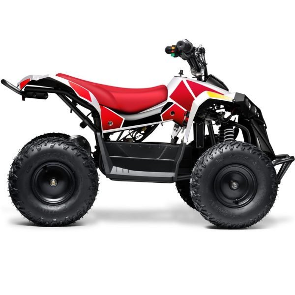 MT-E-Bully-36v-1000w_White_2 MotoTec E-Bully 36V/15Ah 1000W Kids Electric ATV