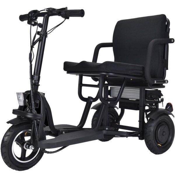MT-FOLD-TRK-700 MotoTec Folding Mobility Electric Trike 48V/10Ah 700W