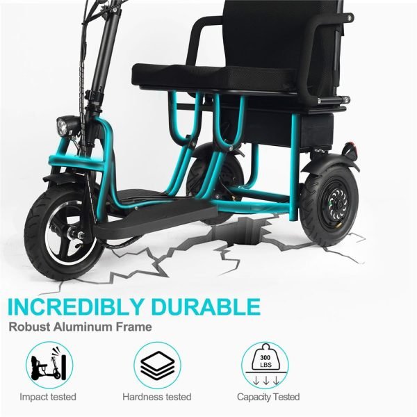 MT-FOLD-TRK-700_14 MotoTec Folding Mobility Electric Trike 48V/10Ah 700W