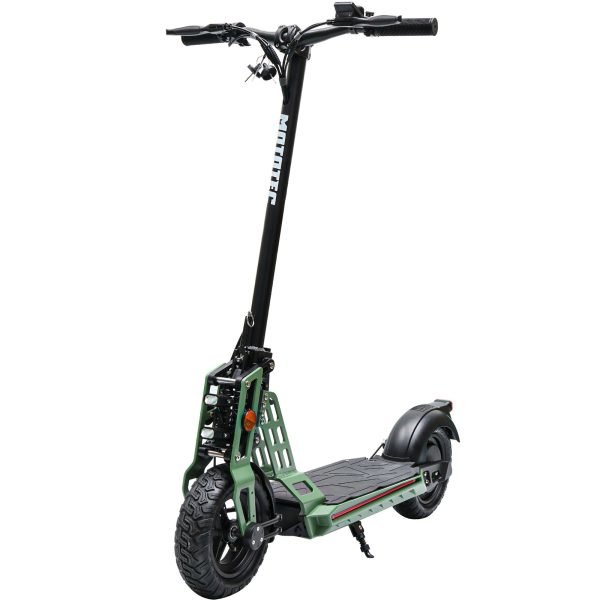 MotoTec Free Ride 48V/13Ah 600W Electric Scooter - Green