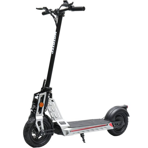 MT-FreeRide-48v_Silver MotoTec Free Ride 48V/13Ah 600W Electric Scooter - Silver