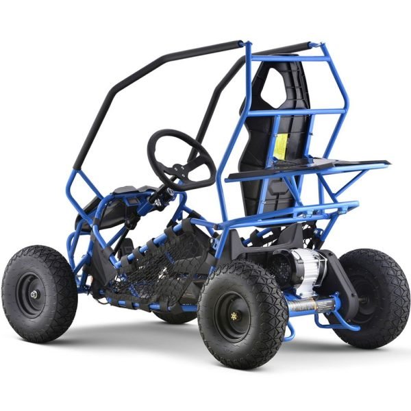 MT-GK-Maverick-1000w_Blue_5 MotoTec Maverick 36V/12Ah 1000W Kids Electric Go-Kart