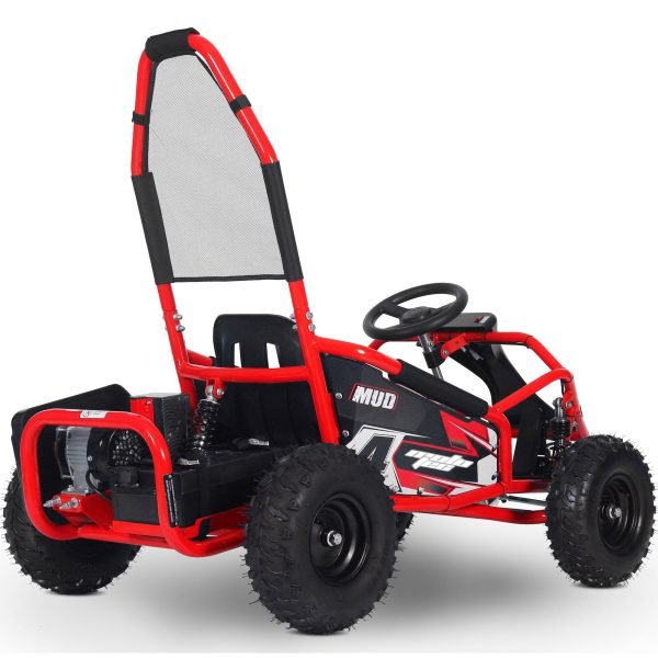 MT-GK-Mud-1000w_Red_3_aae7a394-12c1-4b3c-8301-d9c9ed66b8d2 MotoTec Mud 48V/12Ah 1000W Kids Electric Go-Kart