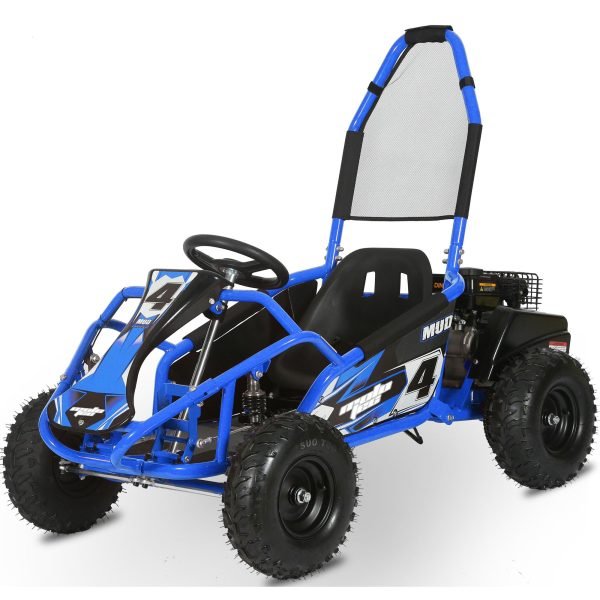 MotoTec Mud 98cc Go-Kart Full Suspension