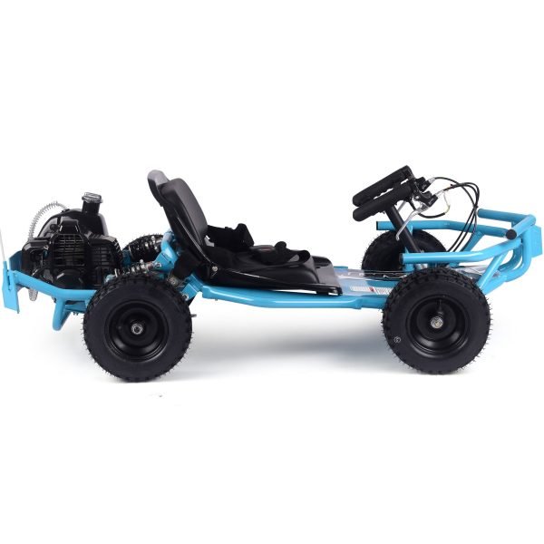 MT-GK-Sandman-52cc_Blue_5 MotoTec Sandman Gas Powered 49cc Kids Go Kart