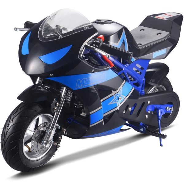 MT-Gas-GT_Blue_6 MotoTec Gas Pocket Bike GT 49cc 2-stroke