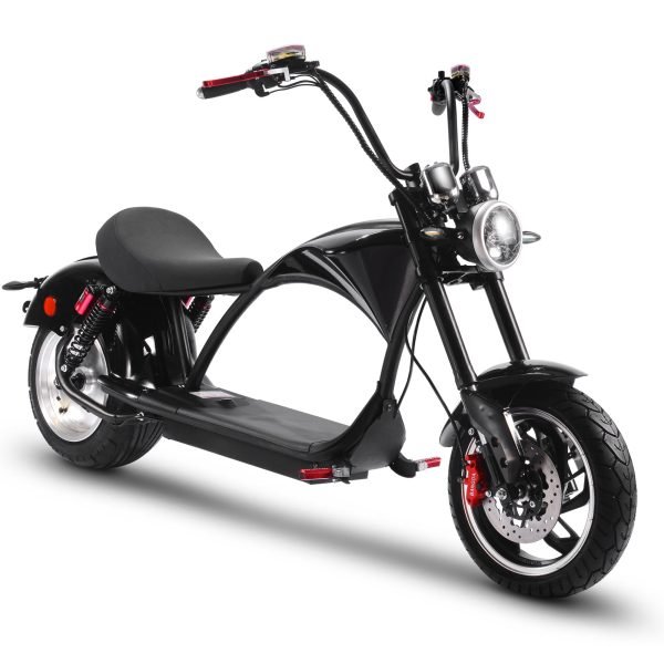 MT-LowBoy-60v-2500w_Black MotoTec Lowboy 60V/20Ah 2500W Electric Scooter