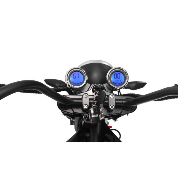 MT-LowBoy-60v-2500w_Black_9 MotoTec Lowboy 60V/20Ah 2500W Electric Scooter