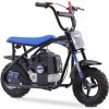 MT-MB-52cc-Bandit_Blue3 MotoTec Bandit 52cc 2-Stroke Kids Gas Mini Bike