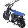 MT-MB-52cc-Bandit_Blue_6 MotoTec Bandit 52cc 2-Stroke Kids Gas Mini Bike