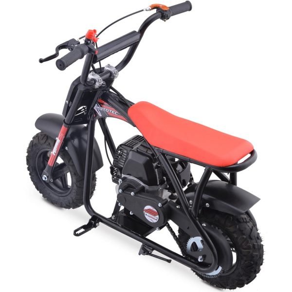 MT-MB-52cc-Bandit_Red_3 MotoTec Bandit 52cc 2-Stroke Kids Gas Mini Bike