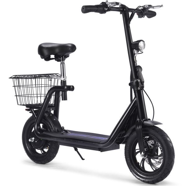 MT-Metro-36v-350w_Black MotoTec Metro 36V/12Ah 500W Electric Scooter