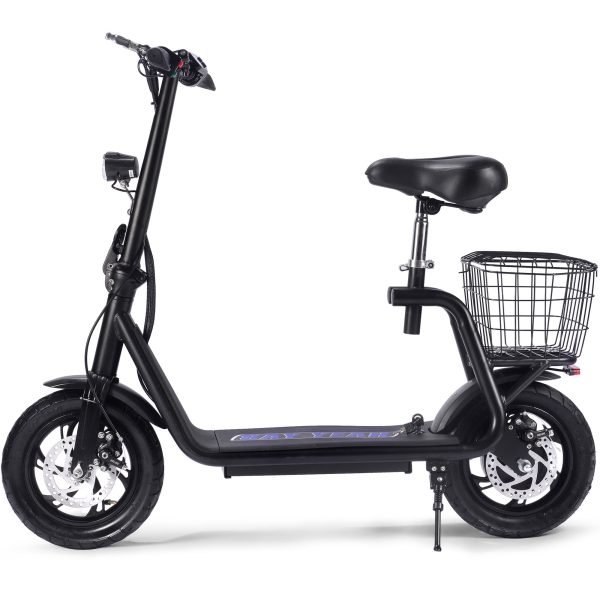 MT-Metro-36v-350w_Black_3 MotoTec Metro 36V/12Ah 500W Electric Scooter