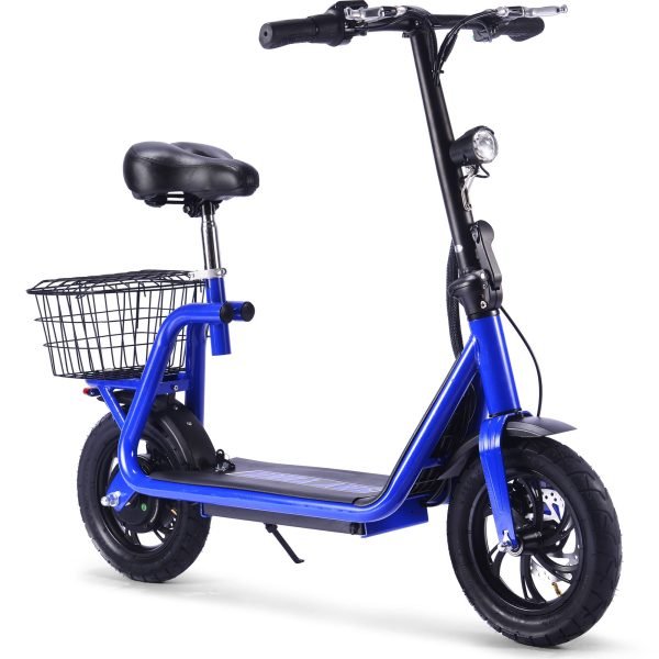 MT-Metro-36v-350w_Blue MotoTec Metro 36V/12Ah 500W Electric Scooter
