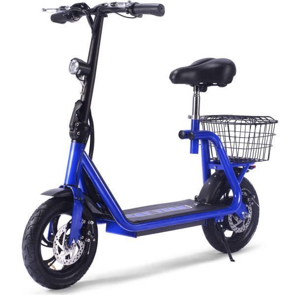MT-Metro-36v-350w_Blue_4 MotoTec Metro 36V/12Ah 500W Electric Scooter