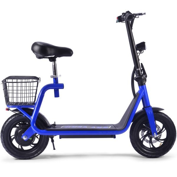 MT-Metro-36v-350w_Blue_5 MotoTec Metro 36V/12Ah 500W Electric Scooter