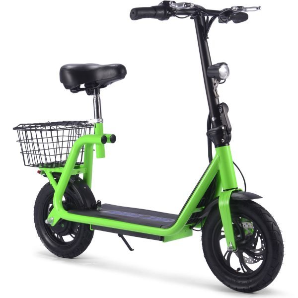 MT-Metro-36v-350w_Green MotoTec Metro 36V/12Ah 500W Electric Scooter