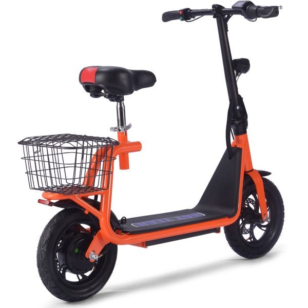 MT-Metro-36v-350w_Orange_3 MotoTec Metro 36V/12Ah 500W Electric Scooter