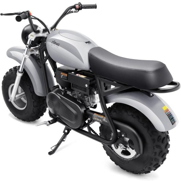 MT-Mini-Bike-Trailcross_Grey_12 MotoTec Trailcross 200cc 6.5HP Gas Powered Mini Bike