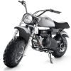MT-Mini-Bike-Trailcross_Grey_13 MotoTec Trailcross 200cc 6.5HP Gas Powered Mini Bike