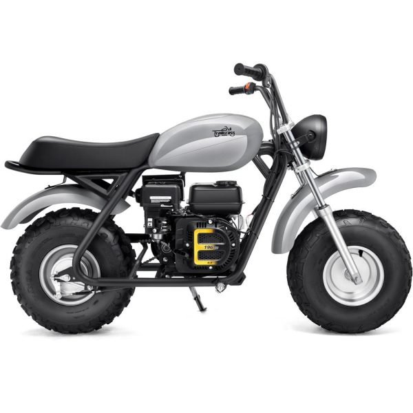 MT-Mini-Bike-Trailcross_Grey_82 MotoTec Trailcross 200cc 6.5HP Gas Powered Mini Bike