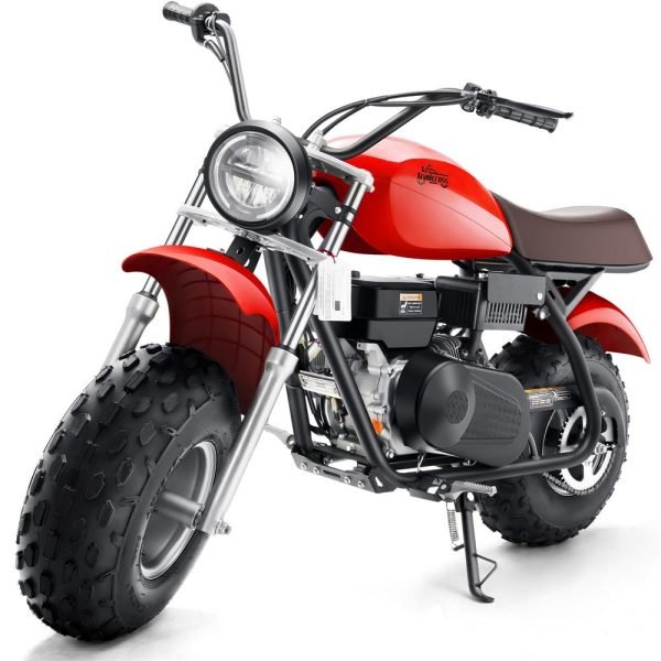 MT-Mini-Bike-Trailcross_Red_13 MotoTec Trailcross 200cc 6.5HP Gas Powered Mini Bike