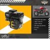 MT-Mini-Bike-Trailcross_Red_3 MotoTec Trailcross 200cc 6.5HP Gas Powered Mini Bike