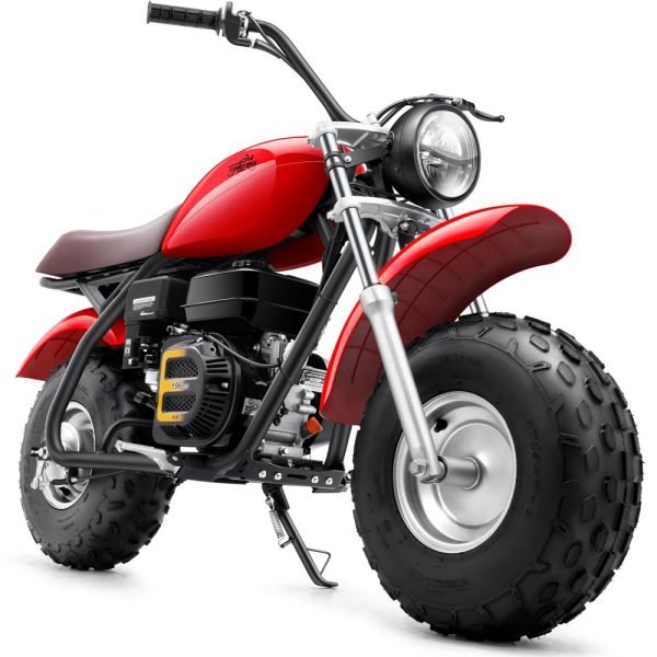 MT-Mini-Bike-Trailcross_Red_9 MotoTec Trailcross 200cc 6.5HP Gas Powered Mini Bike