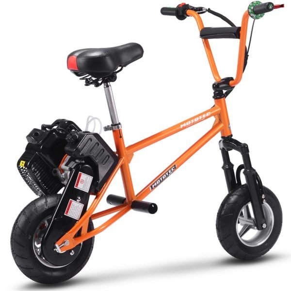 MT-Mini-Bike-V2-52cc_Orange_3 MotoTec 49cc Gas Mini Bike V2
