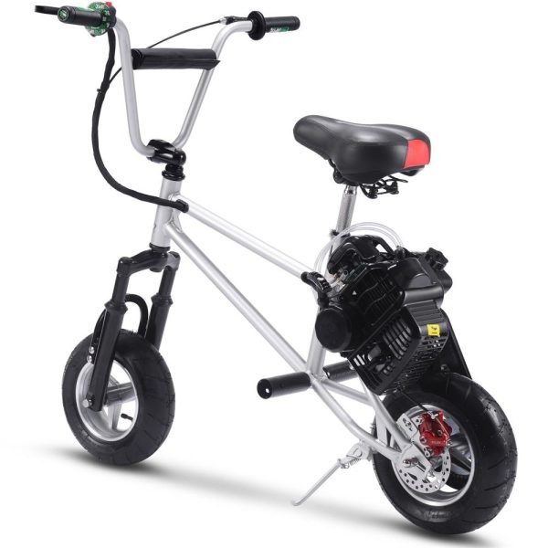 MT-Mini-Bike-V2-52cc_Silver_4 MotoTec 49cc Gas Mini Bike V2
