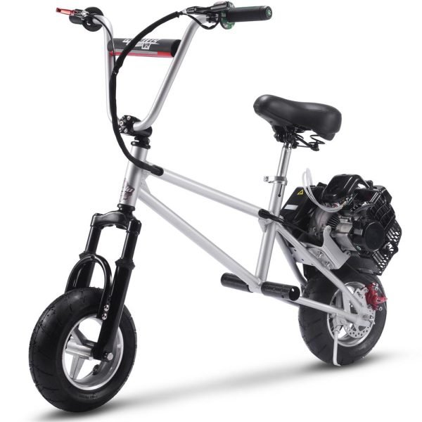 MT-Mini-Bike-V2-52cc_Silver_6 MotoTec 49cc Gas Mini Bike V2