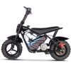 MT-MiniBike-24v-250w_Black_3 MotoTec 24V/9Ah 250W Electric Mini Bike