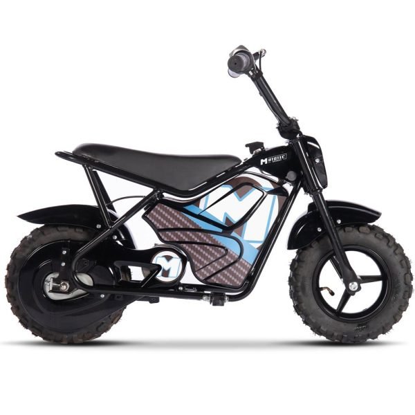MT-MiniBike-24v-250w_Black_4 MotoTec 24V/9Ah 250W Electric Mini Bike