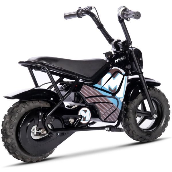 MT-MiniBike-24v-250w_Black_5 MotoTec 24V/9Ah 250W Electric Mini Bike