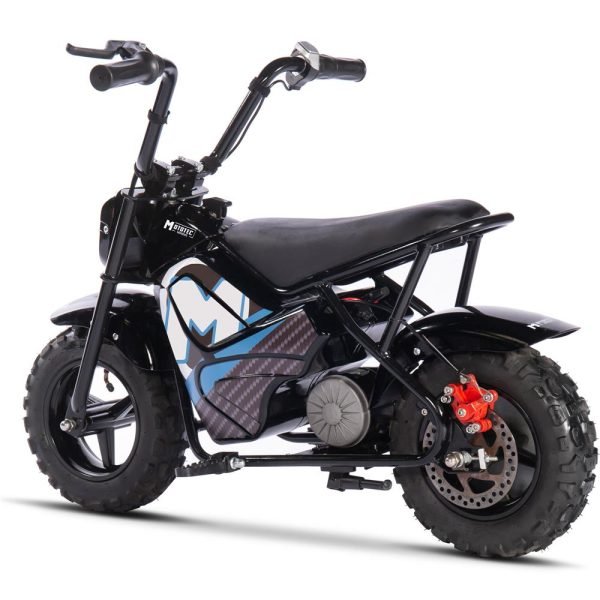 MT-MiniBike-24v-250w_Black_6 MotoTec 24V/9Ah 250W Electric Mini Bike