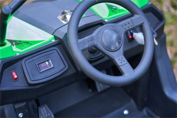 MT-Raider-48v-1200w_Green_10 MotoTec Raider 48V/12Ah 1200W Full Suspension Kids Electric UTV