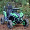 MT-Raider-48v-1200w_Green_8 MotoTec Raider 48V/12Ah 1200W Full Suspension Kids Electric UTV