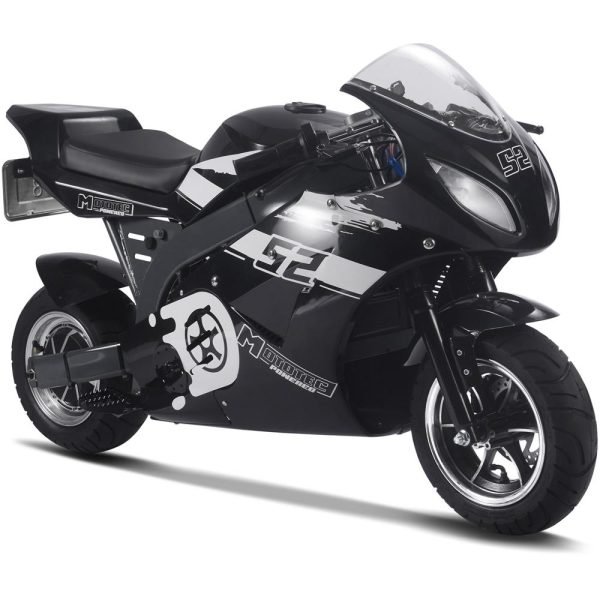 MTEPSuperbike_Black_22 MotoTec 48V/12Ah 1000W Electric Pocket Bike