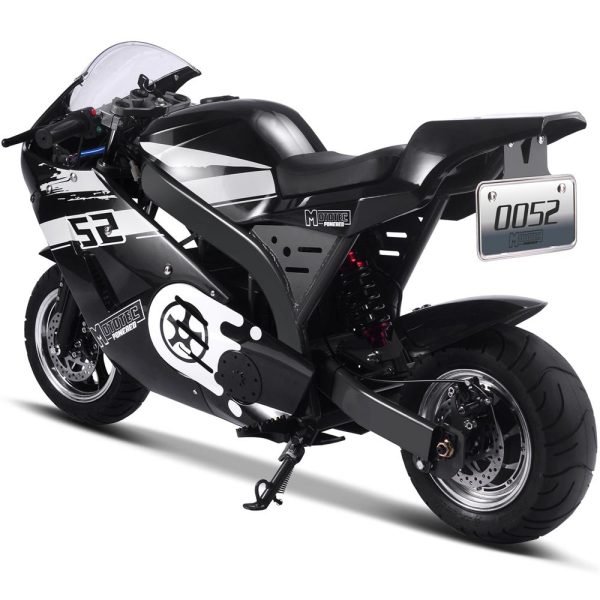 MTEPSuperbike_Black_3 MotoTec 48V/12Ah 1000W Electric Pocket Bike