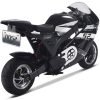 MTEPSuperbike_Black_4 MotoTec 48V/12Ah 1000W Electric Pocket Bike