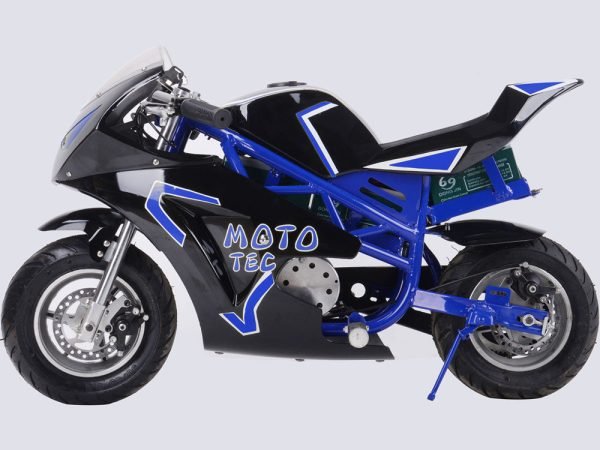 MTElecGT_Blue_32 MotoTec 36V 500W Electric Pocket Bike GT