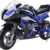 MTElecGT_Blue_42 MotoTec 36V 500W Electric Pocket Bike GT