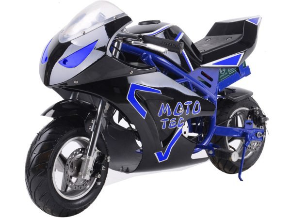 MTElecGT_Blue_42 MotoTec 36V 500W Electric Pocket Bike GT