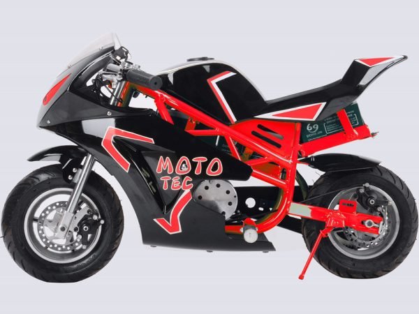 MTElecGT_Red_3 MotoTec 36V 500W Electric Pocket Bike GT