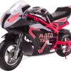 MTElecGT_Red_4 MotoTec 36V 500W Electric Pocket Bike GT