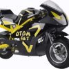 MTElecGT_Yellow3 MotoTec 36V 500W Electric Pocket Bike GT