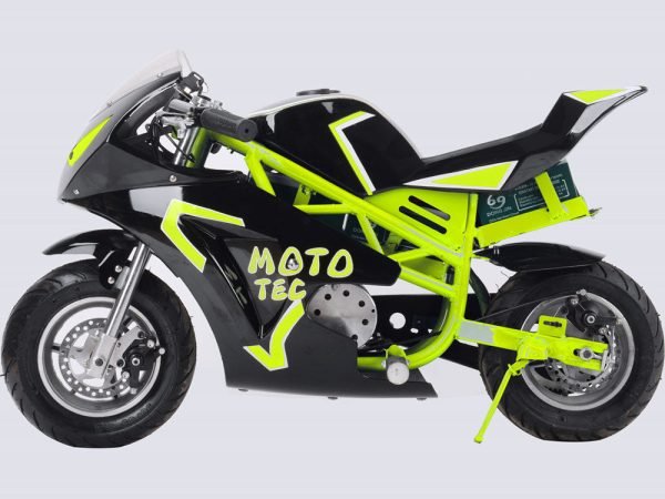 MTElecGT_Yellow_32 MotoTec 36V 500W Electric Pocket Bike GT