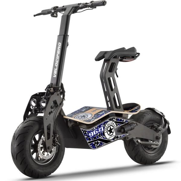 MTMad1600_Blue_22 MotoTec Mad 48V/12Ah 1600W Electric Scooter