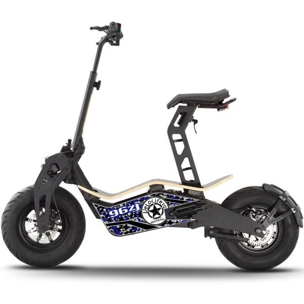 MTMad1600_Blue_42 MotoTec Mad 48V/12Ah 1600W Electric Scooter